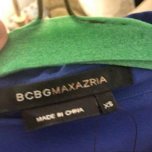 BCBGMaxAzria Tops - Royal Blue BCBG Button-Down Shirt, size XS BCBGMaxAzria Tops - Royal Blue BCBG Button-Down Shirt, size XS